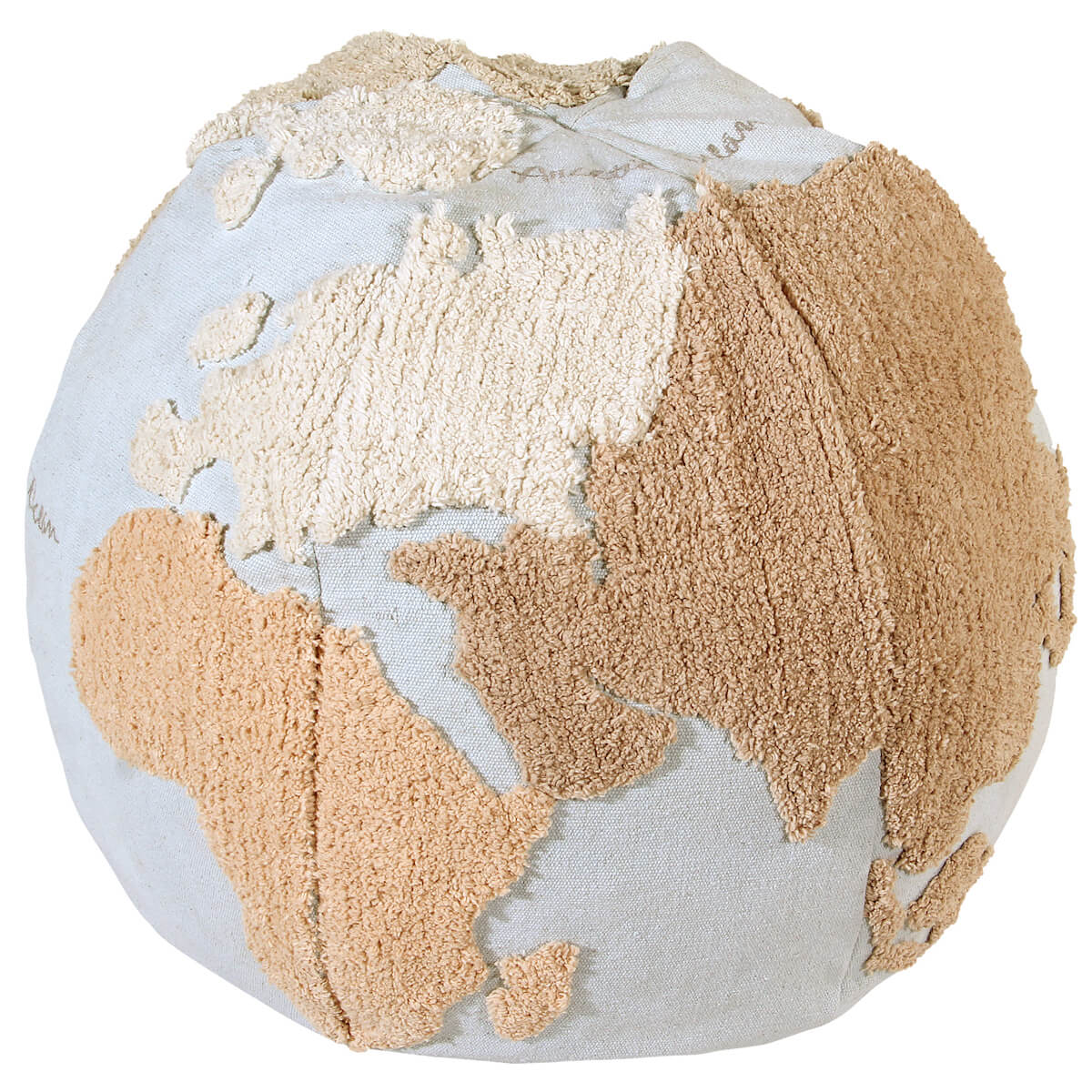 Puf 50cm WORLD MAP Lorena Canals