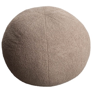 Puf redondo Lifetime Teddy choco