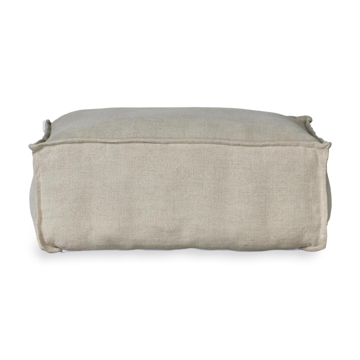 Puff LINEN OTTOMAN Quax beige