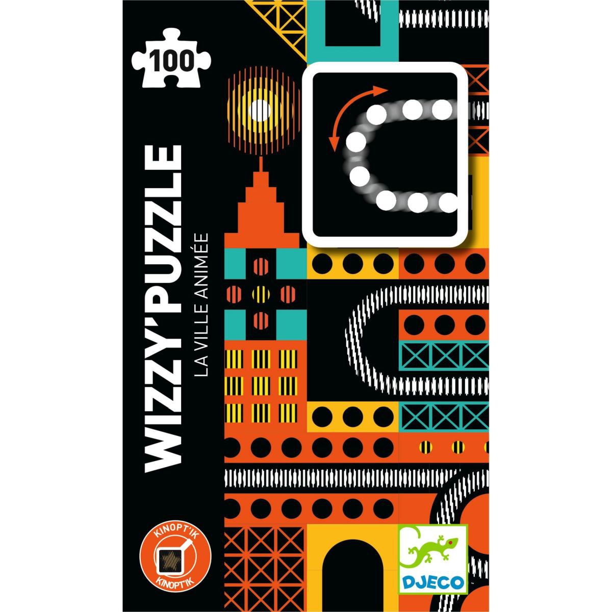 Puzzle 100pzas LA CIUDAD ANIMADA Djeco