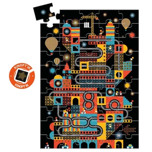 Puzzle 100pzas LA CIUDAD ANIMADA Djeco
