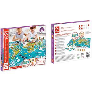 Puzzle 2-en-1 WORLD TOUR Hape