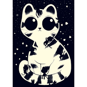 Puzzle 50pzas GATOS TIERNOS Djeco