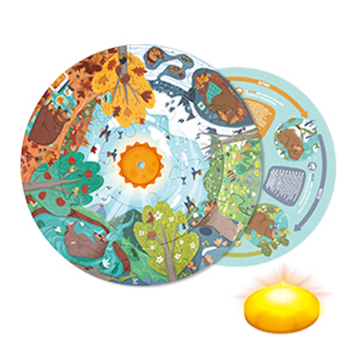 Puzzle CUATRO ESTACIONES Hape