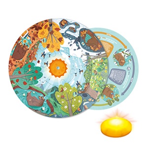 Puzzle CUATRO ESTACIONES Hape