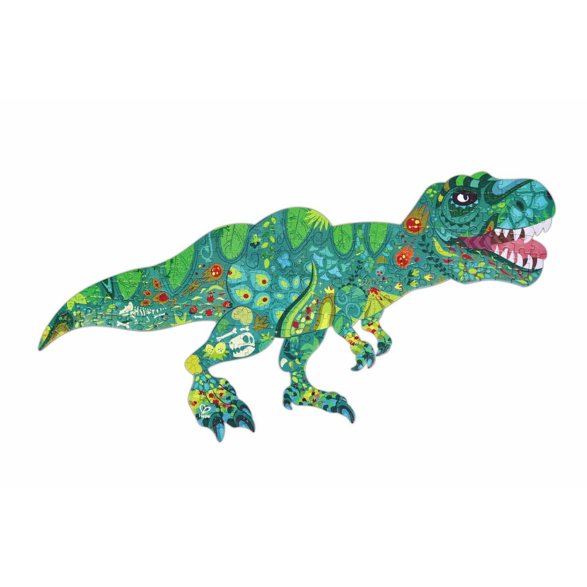 Puzzle de Suelo Brillante Dinosaurio Hape