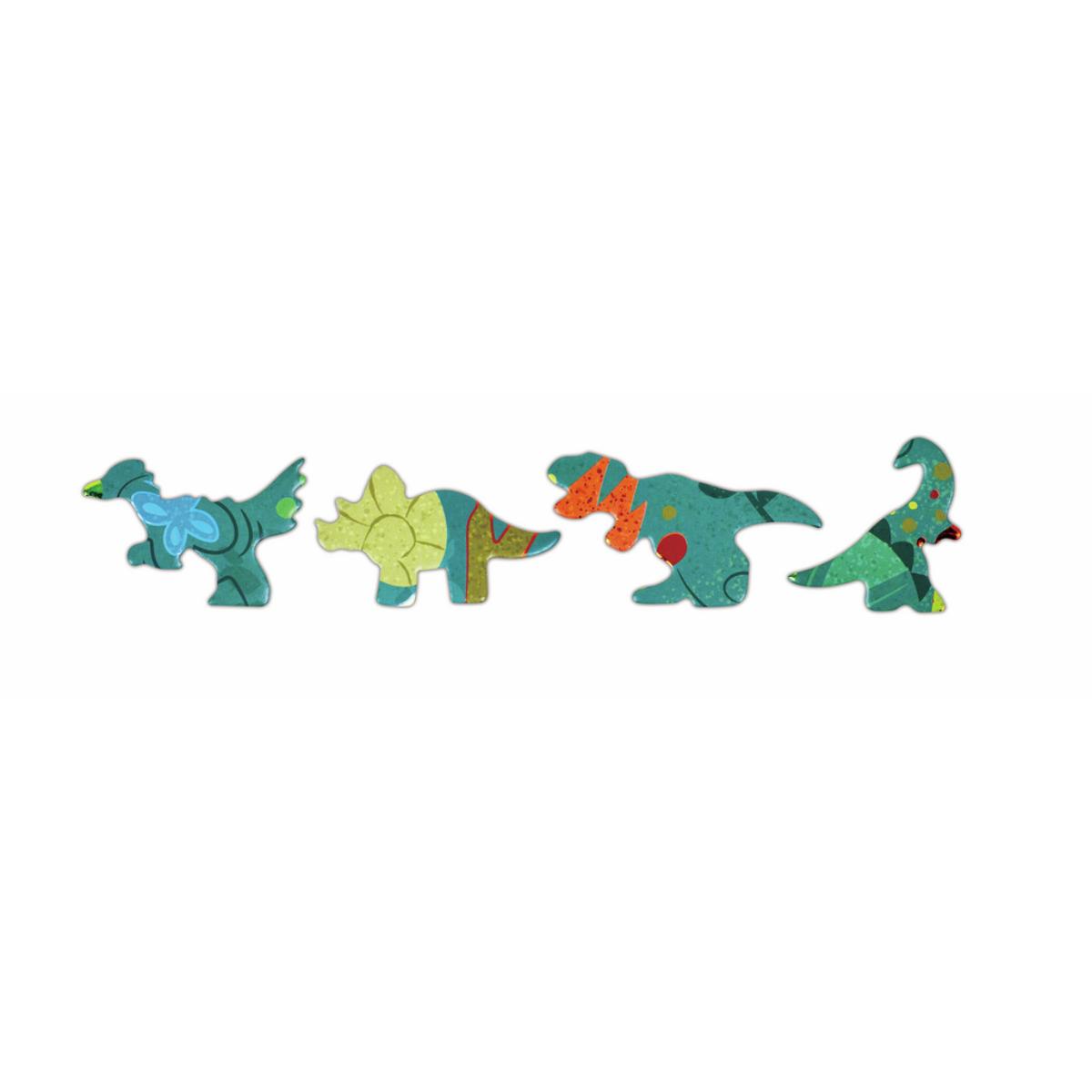 Puzzle de Suelo Brillante Dinosaurio Hape