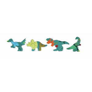 Puzzle de Suelo Brillante Dinosaurio Hape