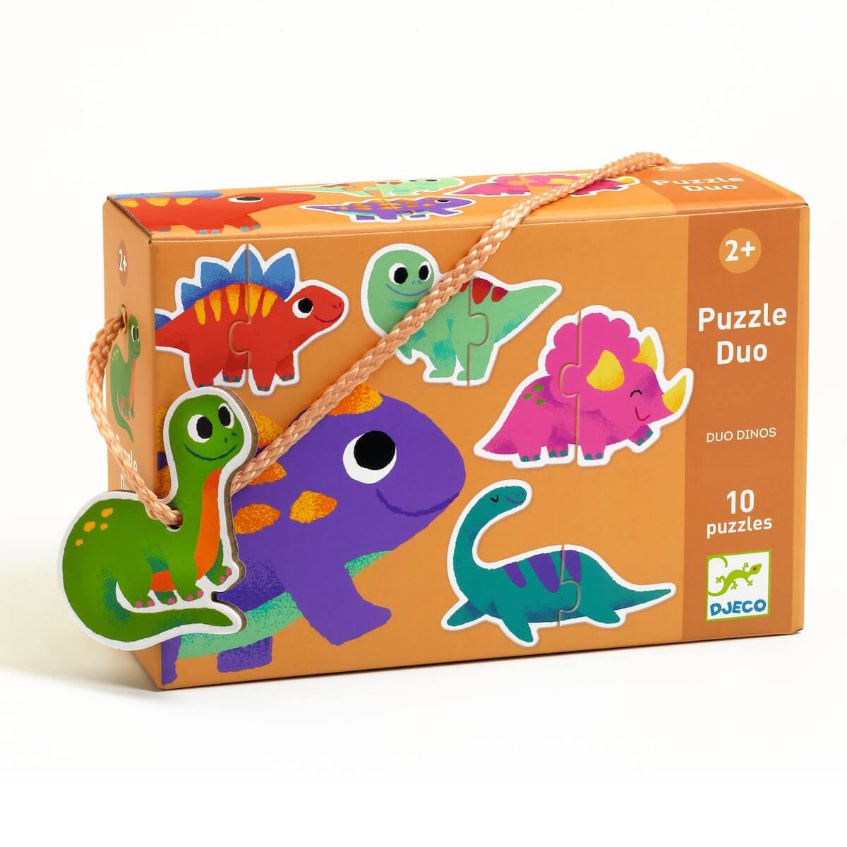 Puzzle Duo DINOS Djeco