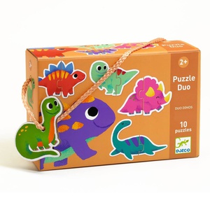 Puzzle Duo DINOS Djeco