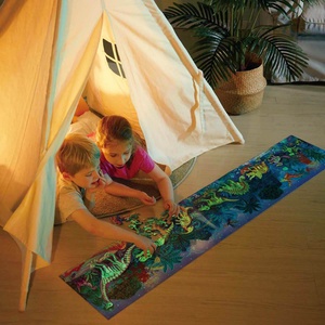 Puzzle fluorescente 200pzas DINOSAURS Hape