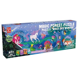 Puzzle fluorescente 200pzas MAGIC FOREST Hape