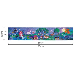 Puzzle fluorescente 200pzas MAGIC FOREST Hape