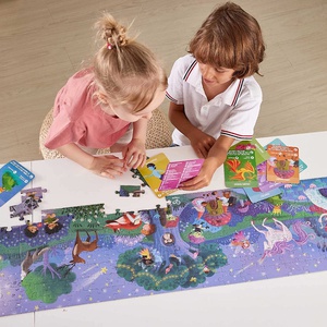Puzzle fluorescente 200pzas MAGIC FOREST Hape