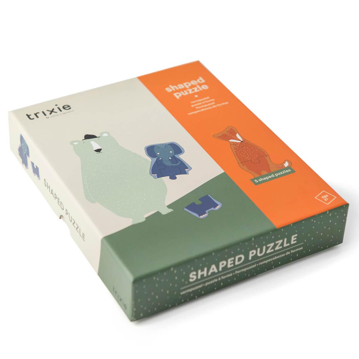 Puzzle formas ANIMALS Trixie