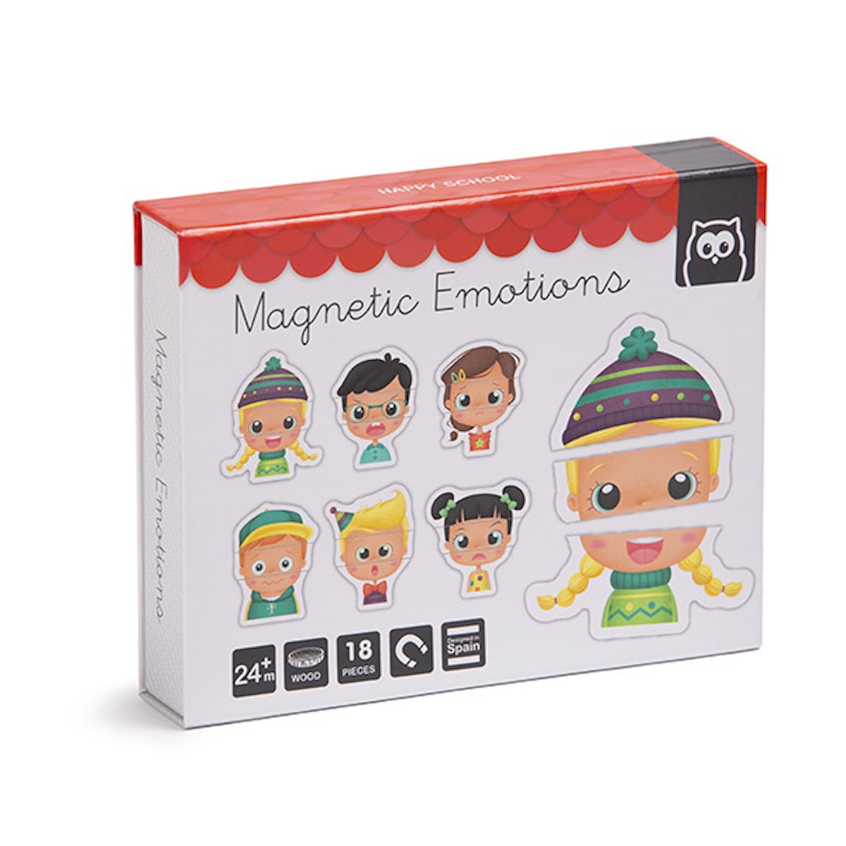 Puzzle magnético EMOCIONES Eurekakids