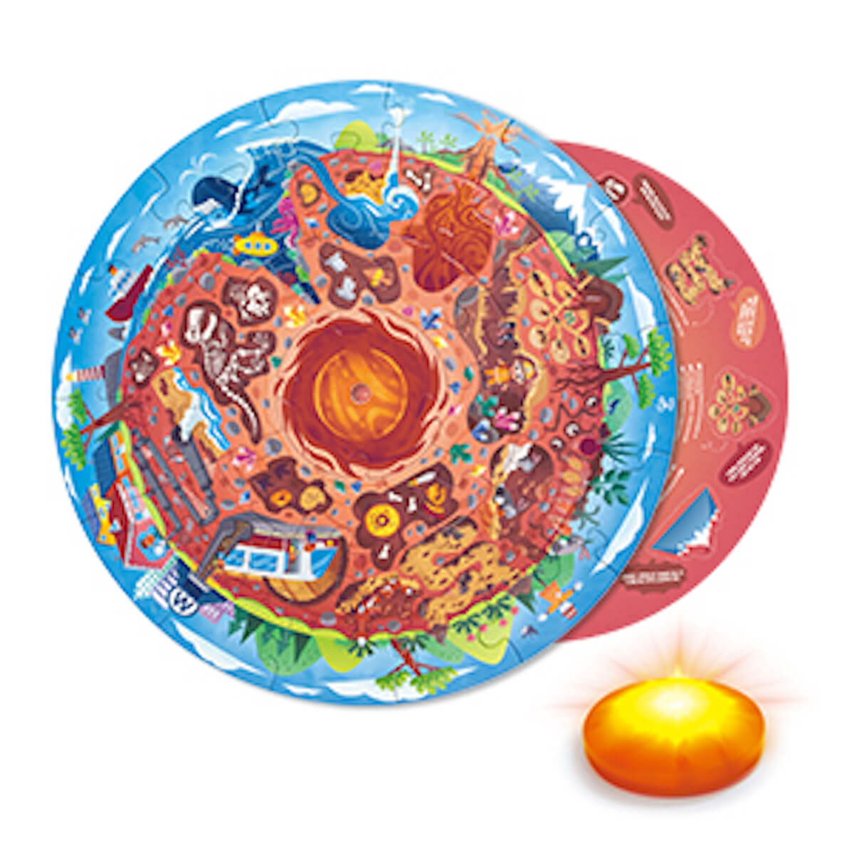 Puzzle MUNDO SUBTERRÁNEO Hape