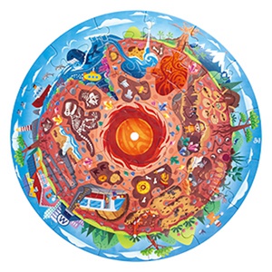 Puzzle MUNDO SUBTERRÁNEO Hape