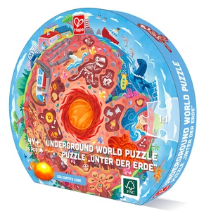 Puzzle MUNDO SUBTERRÁNEO Hape