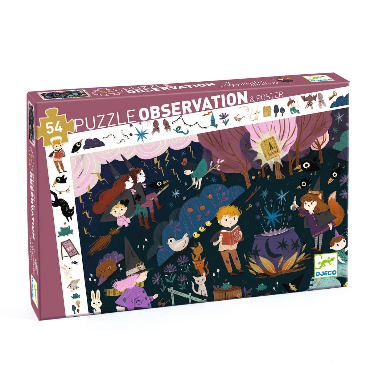 Puzzle observación APRENDICES DE MAGOS Djeco