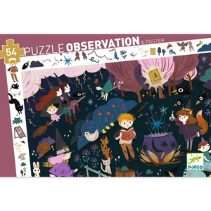 Puzzle observación APRENDICES DE MAGOS Djeco