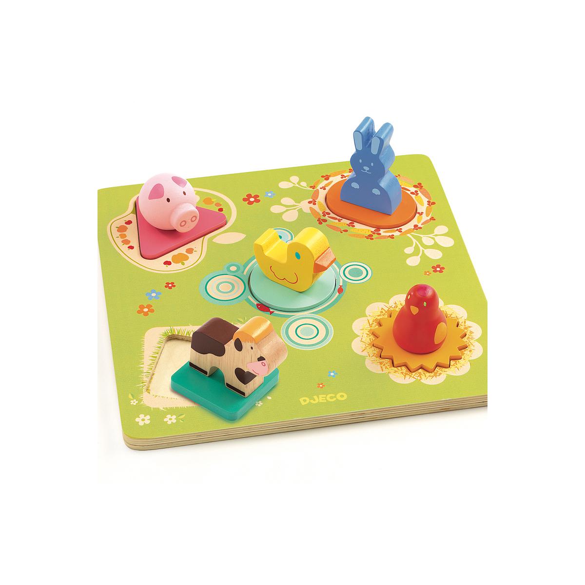 Puzzle relieve BILDI Djeco