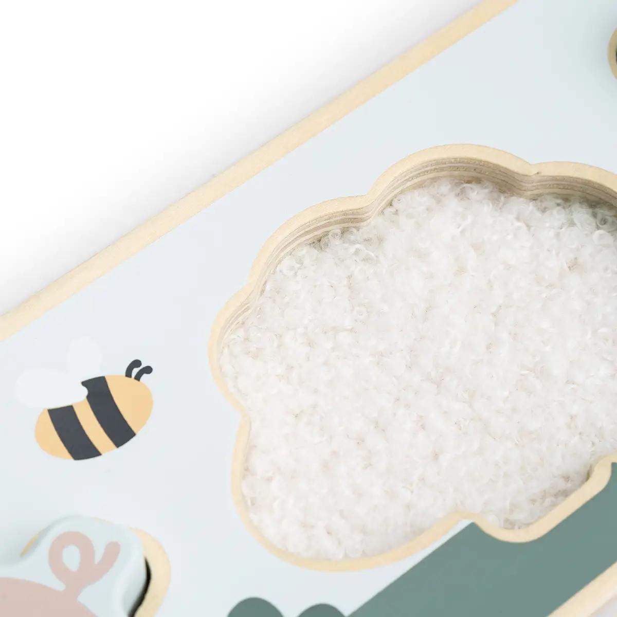 Puzzle sensorial TINY FARM Done by Deer colour mix