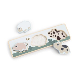 Puzzle sensorial TINY FARM Done by Deer colour mix