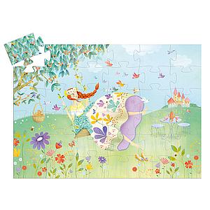 Puzzle silueta 36pcs LA PRINCESA DE LA PRIMAVERA Djeco