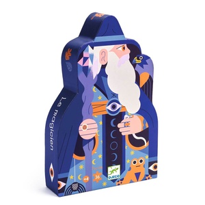 Puzzle silueta 36pzas EL MAGO Djeco