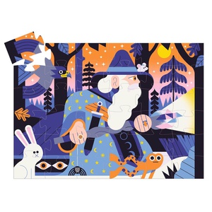 Puzzle silueta 36pzas EL MAGO Djeco