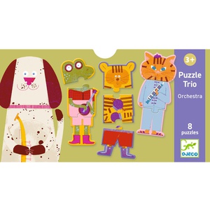 Puzzle trio ORQUESTA Djeco