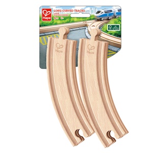 Raíles 4uds LONG CURVED Hape