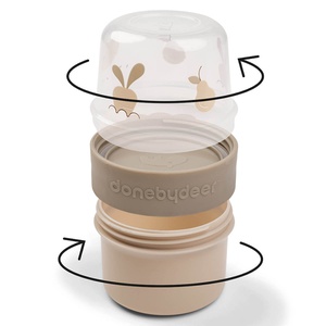 Recipiente alimentos doble S BIRDEE Done by Deer sand