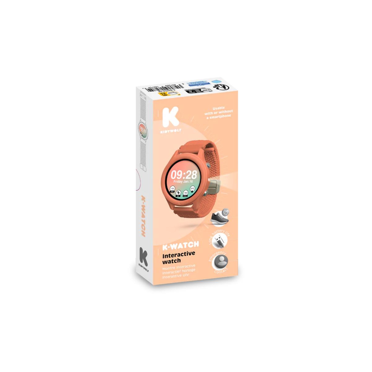 Reloj interactivo Kidywol coral