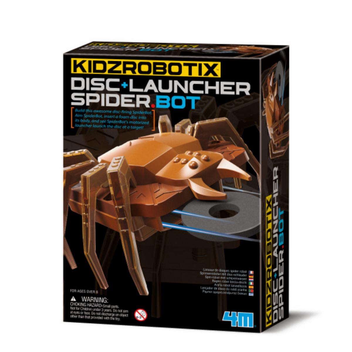 Robot araña lanza discos KIDZROBOTIX 4M