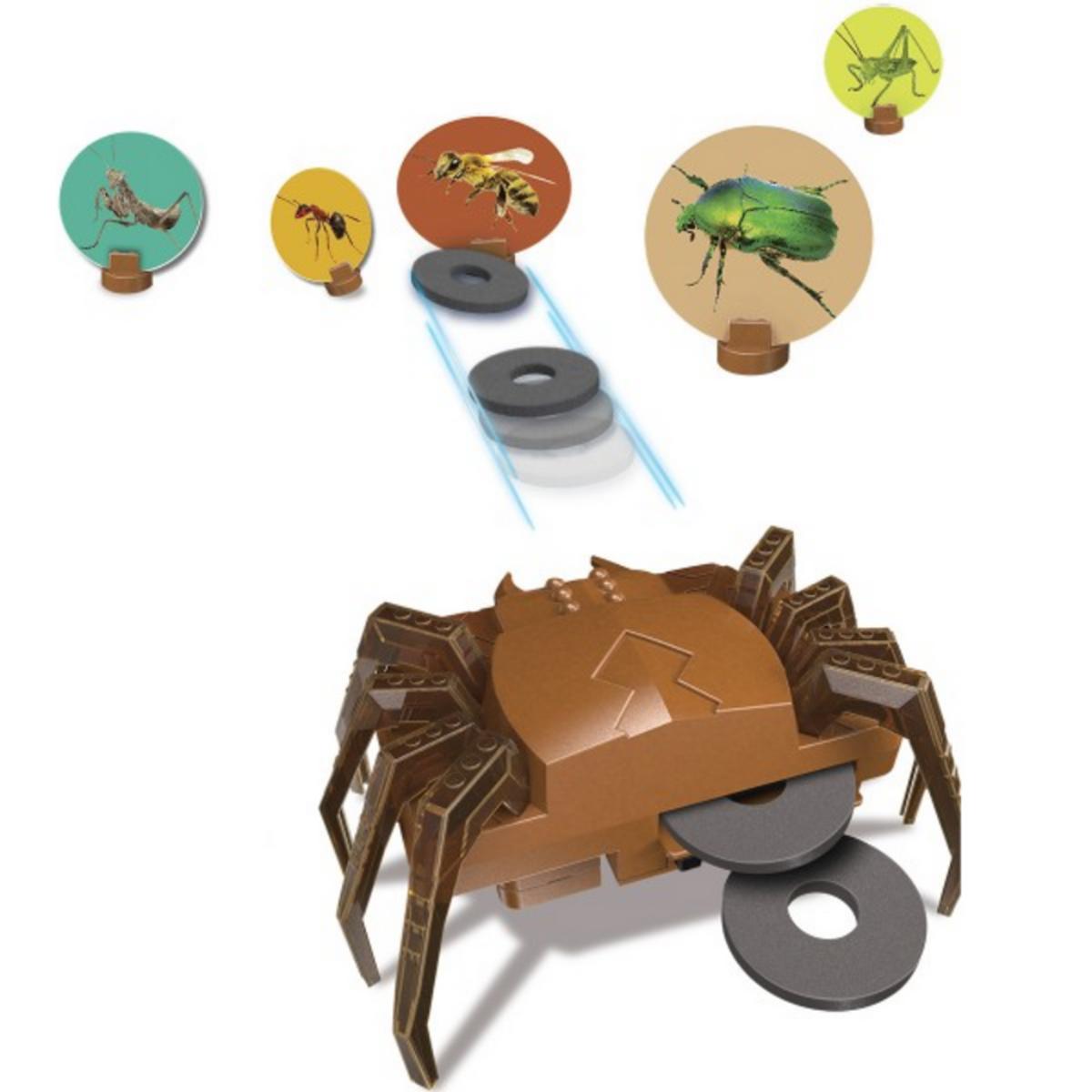 Robot araña lanza discos KIDZROBOTIX 4M
