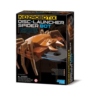Robot araña lanza discos KIDZROBOTIX 4M