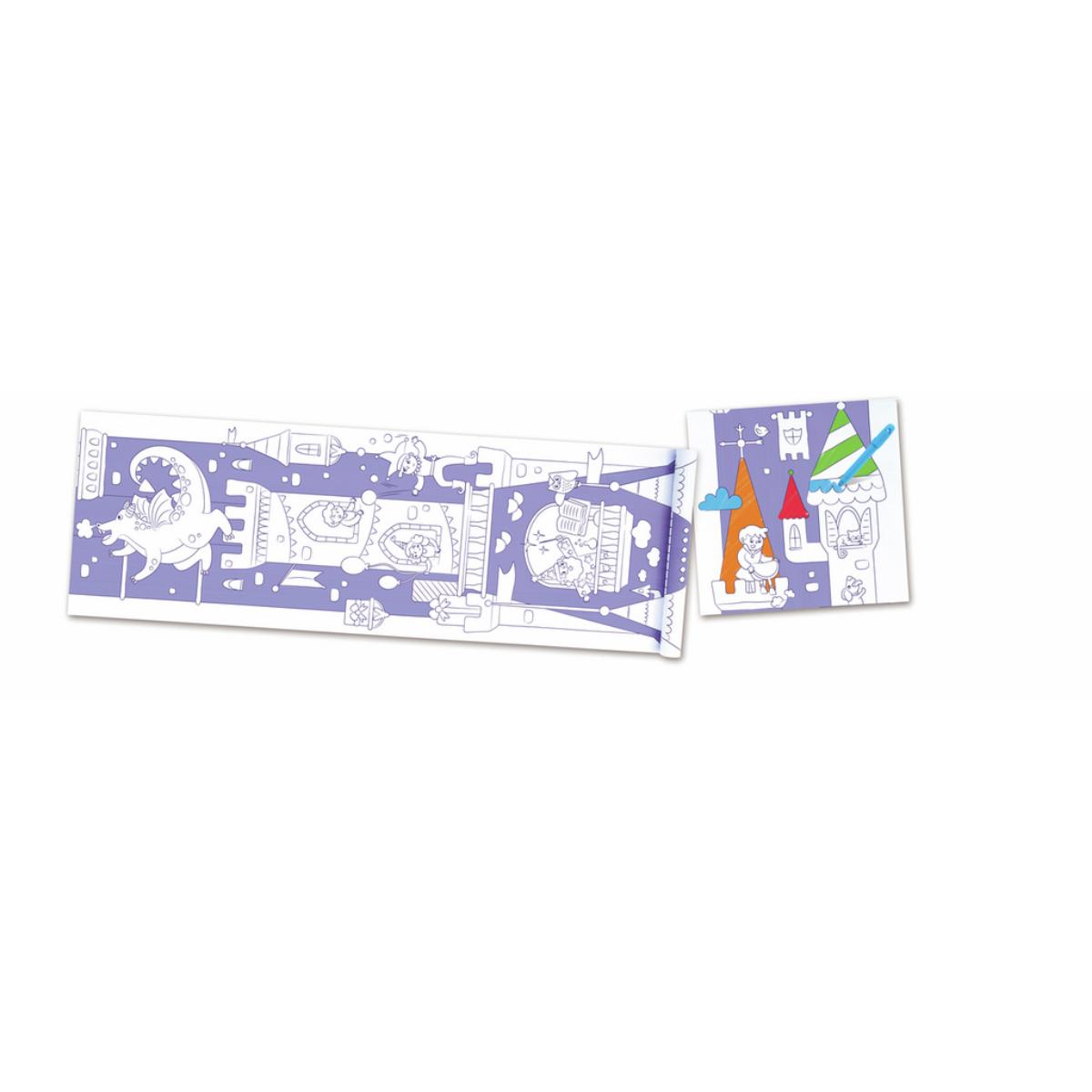Rollo de Papel para colorear Hape Castillos