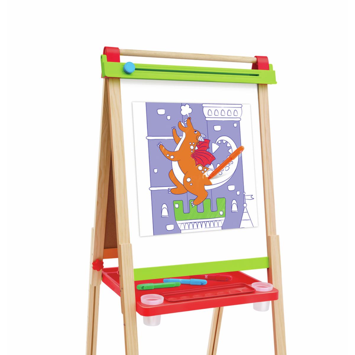 Rollo de Papel para colorear Hape Castillos