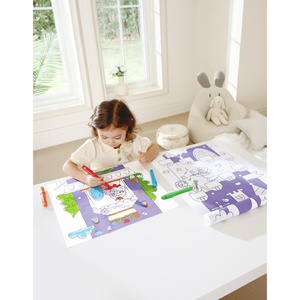 Rollo de Papel para colorear Hape Castillos
