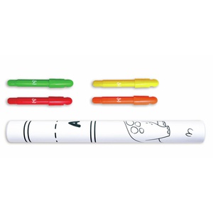 Rollo papel-rotuladores GARABATOS Hape Dinosaurios