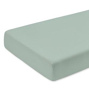 Sábana ajustable 40x90cm Bemini jersey verde celadón