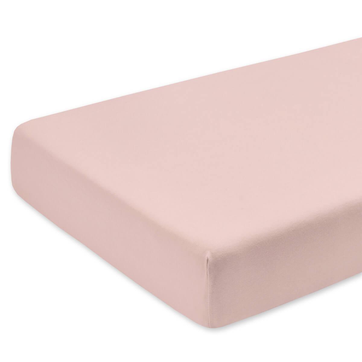 Sábana ajustable 60x120cm Bemini jersey rosa