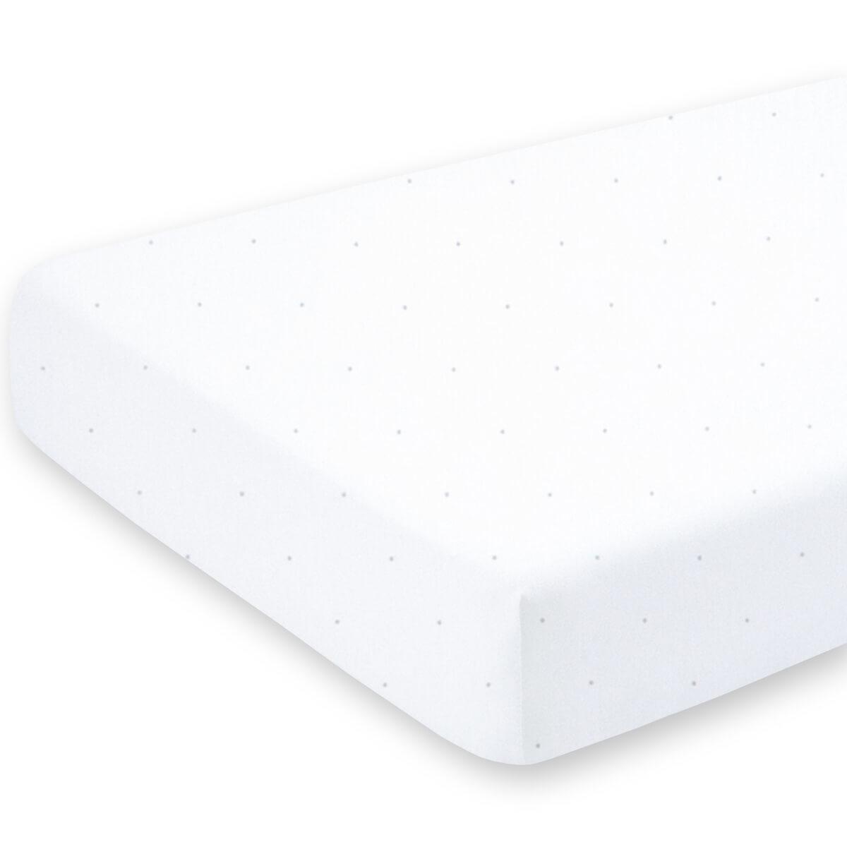 Sábana ajustable 60x120cm CHOUX Bemini Snow Jersey