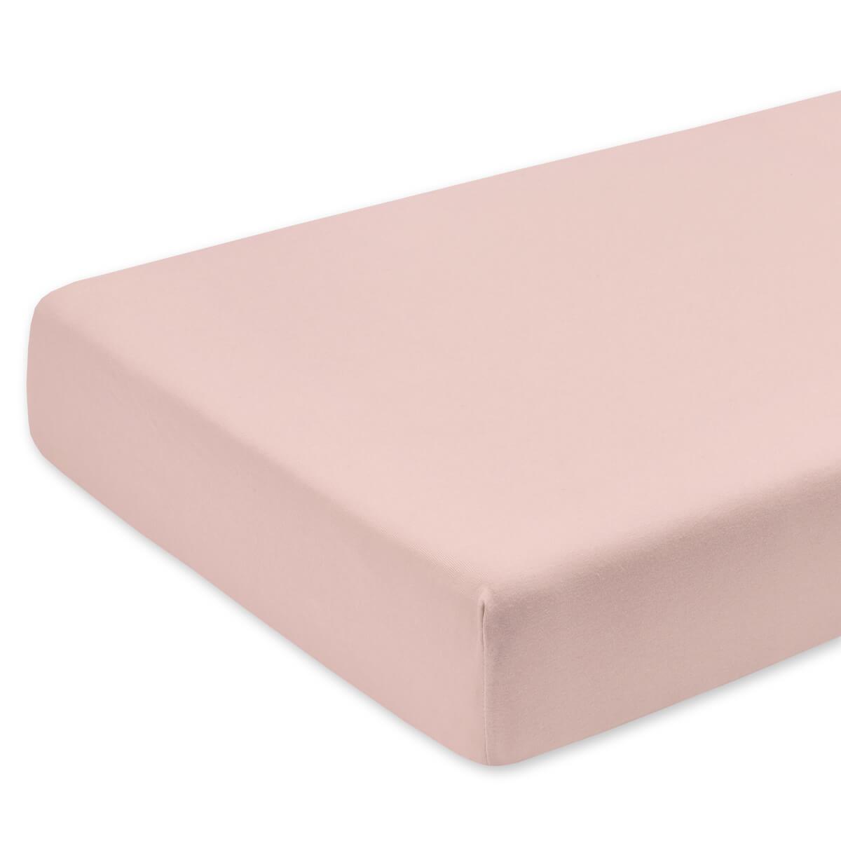 Sábana ajustable 70x140cm Bemini jersey rosa