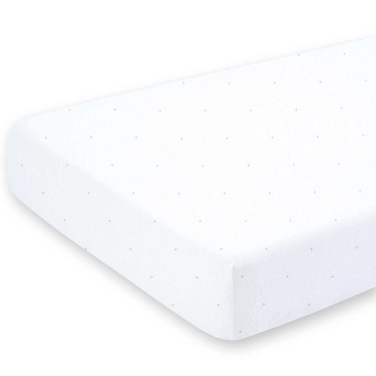 Sábana ajustable 70x140cm CHOUX Bemini Snow Jersey