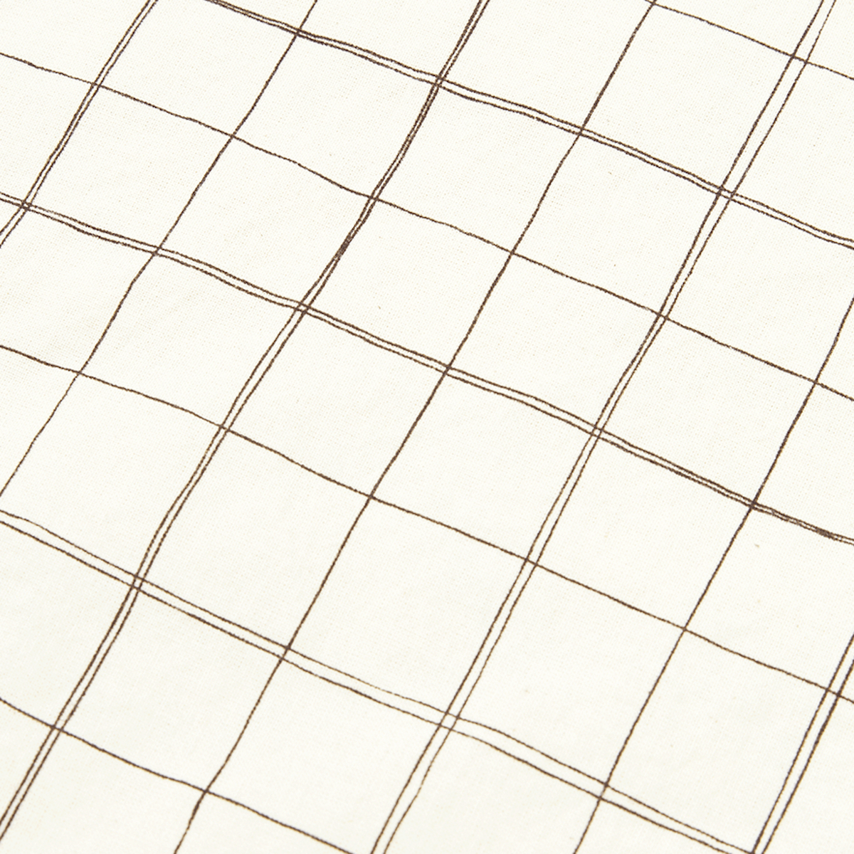 Sábana ajustable 70x140cm SHEET WASHED Nobodinoz natural grid