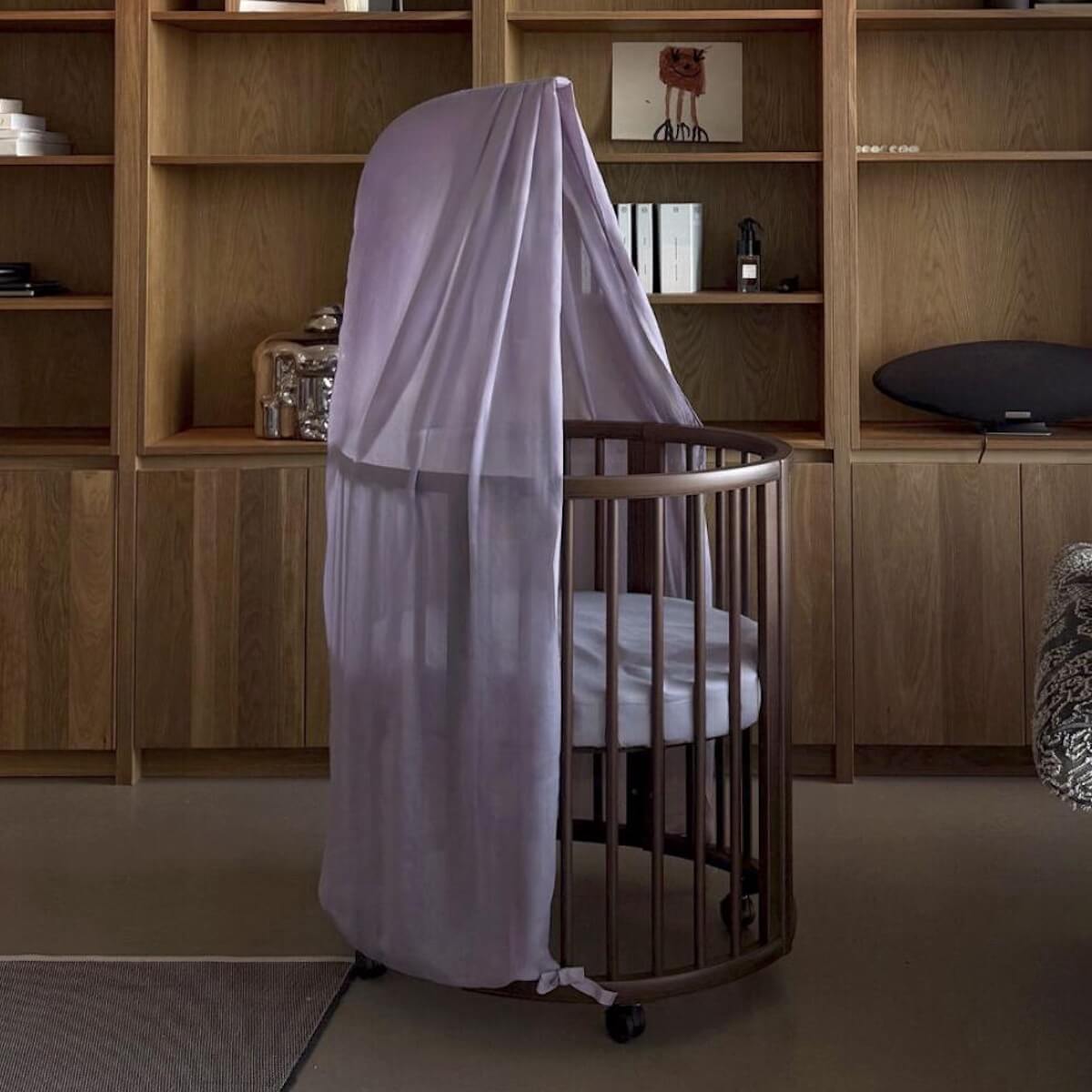 Sábana bajera minicuna SLEEPI V3 Stokke lavanda