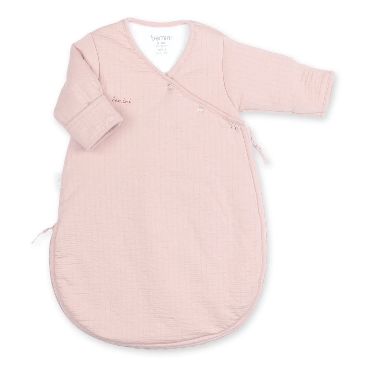 Saco bebé 0-1m MAGIC BAG Bemini pady tetra jersey blush